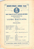 Pianist Program Lot - Rome and Bologna 1913-1919
