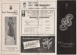 Pianist Programs - Lot of 4 Concert Programs Teatro Colon Buenos Aires 1949-1955