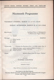 Pianists - Boston Symphony Program Lot 1924-31