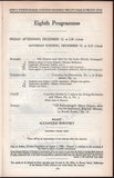 Pianists - Boston Symphony Program Lot 1924-31
