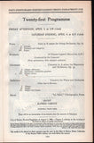 Pianists - Boston Symphony Program Lot 1924-31