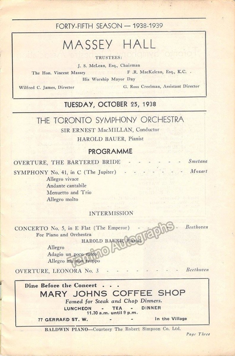 Pianists - Lot of 14 Concert Programs – Tamino