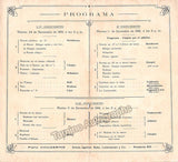 Pianists - Lot of 5 Programs 1913-1920