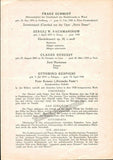 Pianists - Lot of 5 Programs 1924-1939