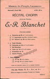 Pianists - Lot of 5 Programs 1924-1939