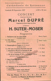 Pianists - Lot of 5 Programs 1924-1939
