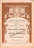 Pianists - Lot of 5 Programs 1924-1939