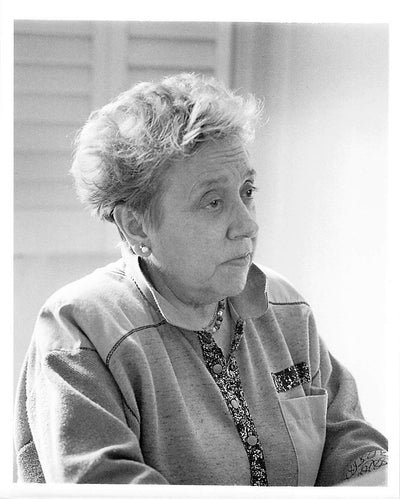 Alicia Larrocha - Original Photo in Rehearsal 1989