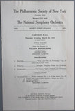 Pianists - Philharmonic Society of New York - Program Clips 1923