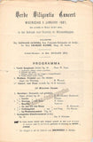 Pianists - Program Lot Wetenschappen 1887-1891