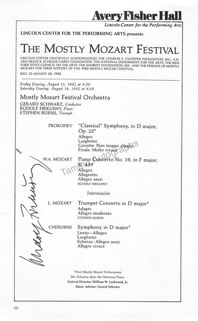 Rudolf Firkusny (II)