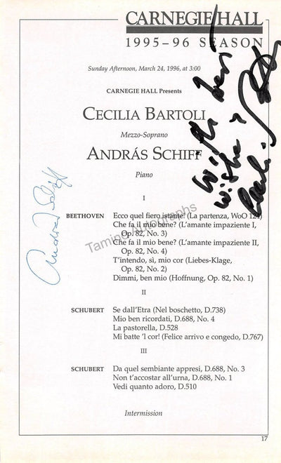 András Schiff - Cecilia Bartoli
