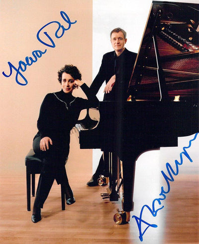 Piano Duo Tal & Groethuysen - Double Signed Photograph
