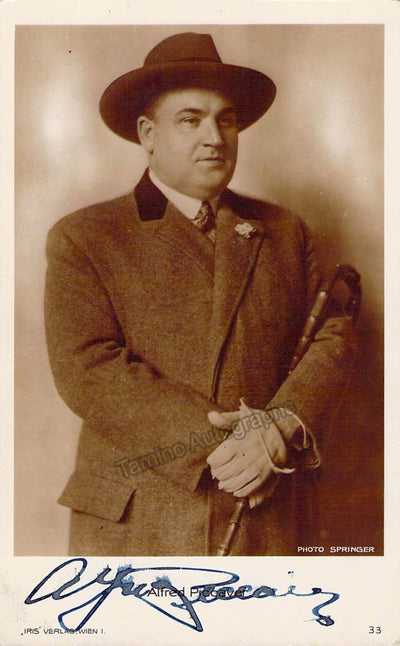 Piccaver, Alfred - Various Autographs