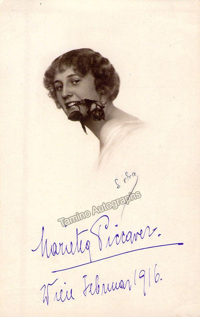 Piccaver, Marietta - Signed Photo