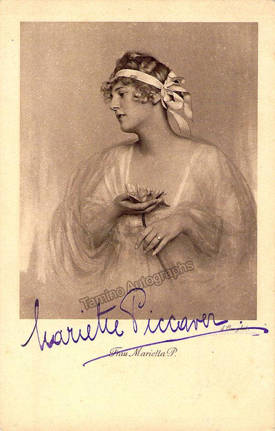 Piccaver, Marietta - Signed Photo in Role