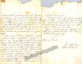 Piccolomini, Maria - Autograph Letter Signed