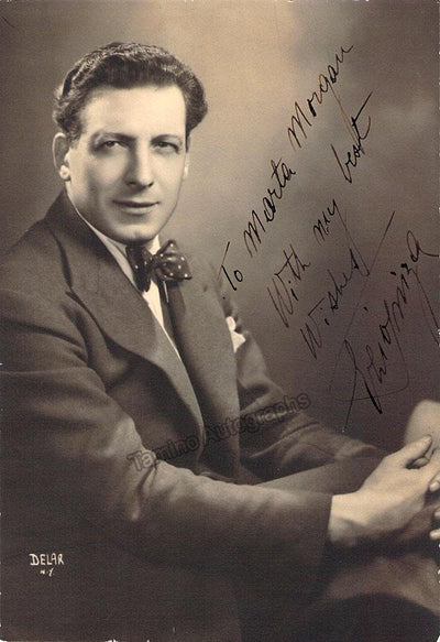 PINZA, Ezio (Various Autographs)