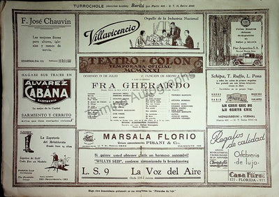 Pizzetti, Ildebrando - Program conducting his opera "Fra Gherardo" 1931
