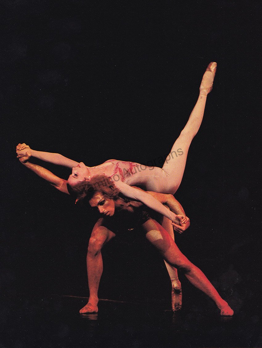 Plisetskaya, Maya - Donn, Jorge - Set of 23 Color Photos in "Leda" 1981 - Tamino