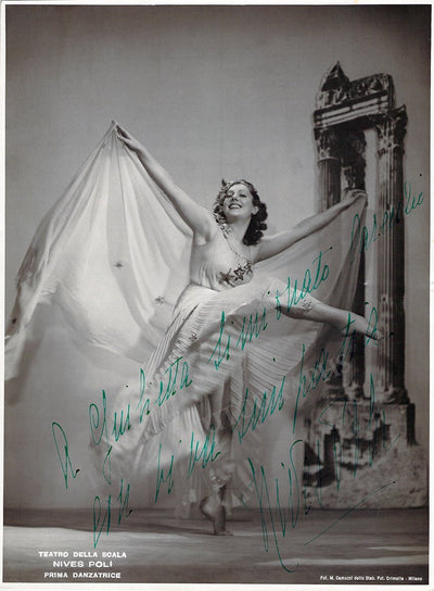 Poli, Nives - Signed Photo Dancing