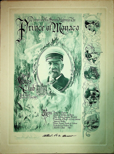 Politicians - Signed Lotos Club Dinner Menu (Various Autographs)