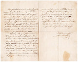 Ponchielli, Amilcare - Autograph Letter Signed 1871