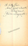 Pons, Lily - Signed Album Pages Inscribed to her by Various Artists