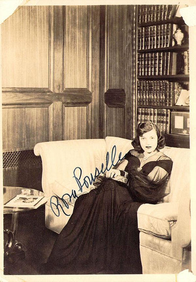 PONSELLE, Rosa (Various Autographs)