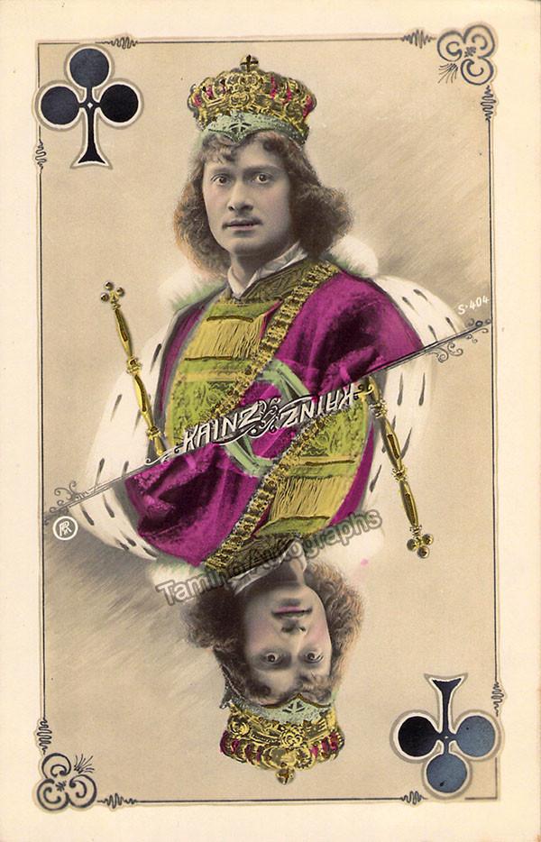 Postcard-Cards with Singers and Dancers - Set of 8 Vintage Postcards, 1890s - Tamino