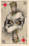 Postcard-Cards with Singers and Dancers - Set of 8 Vintage Postcards, 1890s