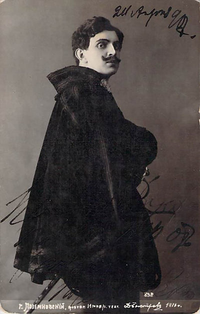 Pozemkovsky, Georges - Signed Photograph 1907
