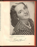 Prague National Theater 1940 Yearbook with 80+ Signatures