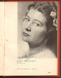 Prague National Theater 1940 Yearbook with 80+ Signatures