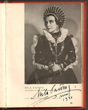 Prague National Theater 1940 Yearbook with 80+ Signatures