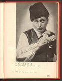 Prague National Theater 1940 Yearbook with 80+ Signatures