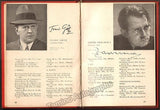 Prague National Theater 1940 Yearbook with 80+ Signatures
