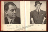 Prague National Theater 1940 Yearbook with 80+ Signatures