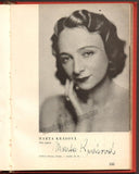 Prague National Theater 1940 Yearbook with 80+ Signatures