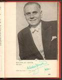 Prague National Theater 1940 Yearbook with 80+ Signatures