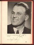 Prague National Theater 1940 Yearbook with 80+ Signatures