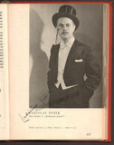 Prague National Theater 1940 Yearbook with 80+ Signatures