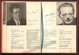 Prague National Theater 1940 Yearbook with 80+ Signatures