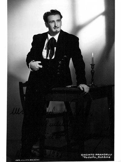 PRANDELLI, Giacinto (Various Autographs)