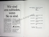 Pretre, Georges - Signed Program Cologne 1989