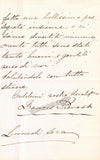 Prevosti, Franceschina - Autograph Letter Signed