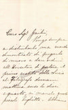 Prevosti, Franceschina - Autograph Letter Signed