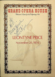 Price, Leontyne - Autograph Lot
