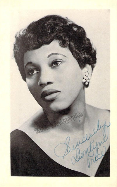 PRICE, Leontyne (Various Autographs)