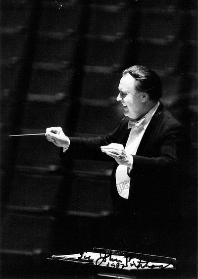 Pritchard, John - Signed Photo in 1987